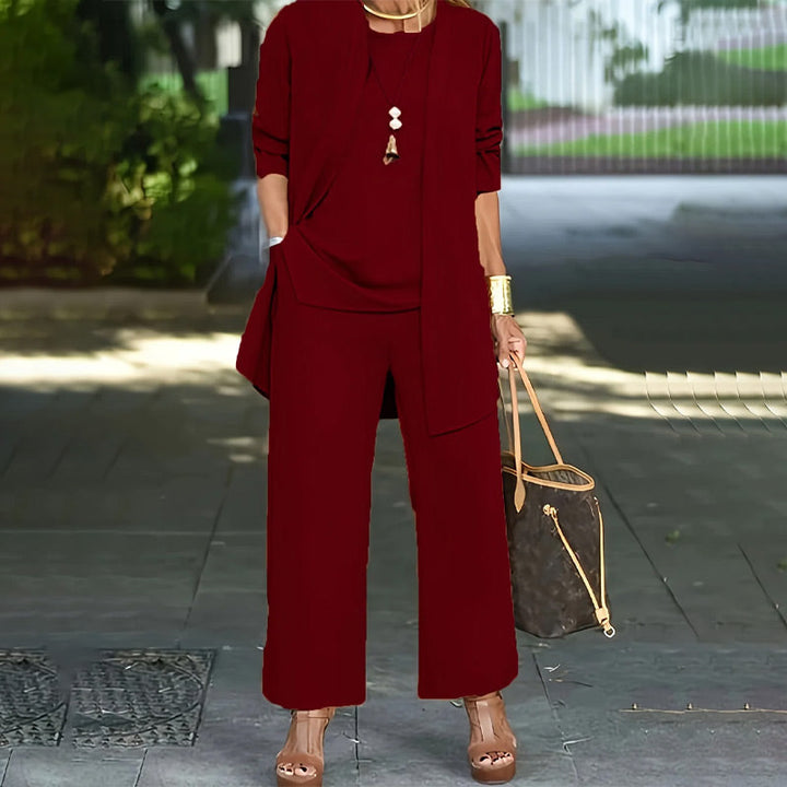 Elegantní dámský 3dílný pohodlný set