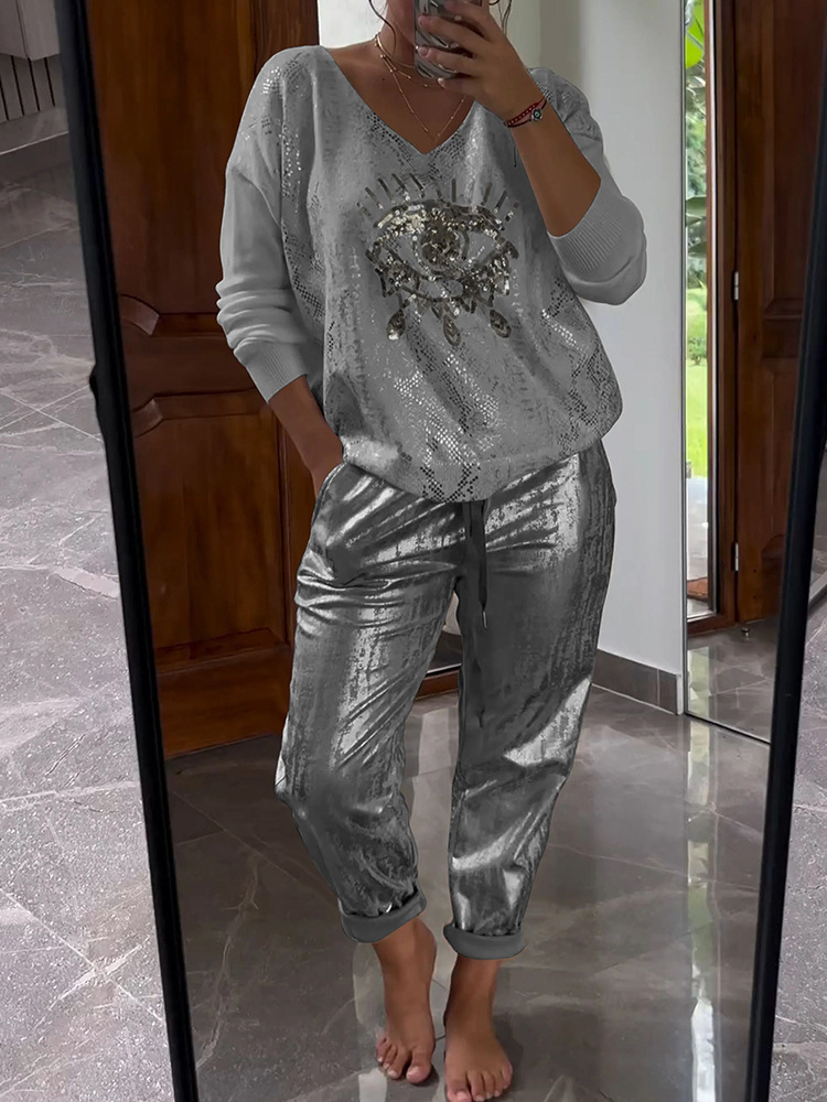 Eliška-stylový dvoudílný outfit