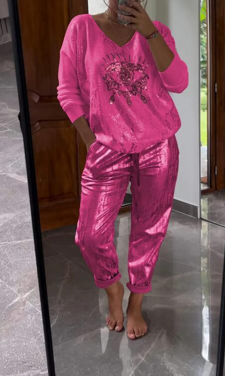 Eliška-stylový dvoudílný outfit